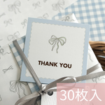 🎀小さなスクエアカード 30枚入