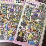 ②癖強シール