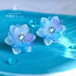 氷の花ピアス