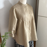 オーダー作品　onechance 31様専用　　　播州織　ブラウス