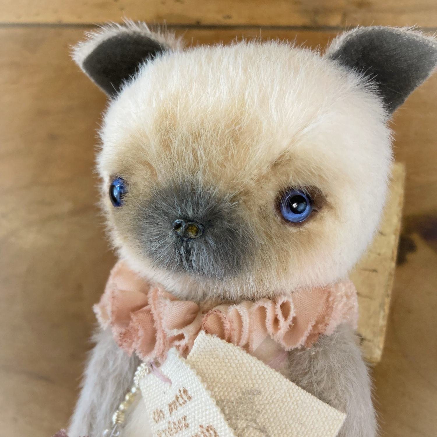 ブルーアイなねこ ハンドメイド ぬいぐるみ Atelier Canon - CANON