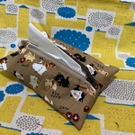 ポケットティッシュケース(ファスナー付き)