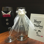 【結婚式】グラスドレス