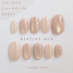 【現品販売】Latte series  Honey Latte🍯🥛/春ネイル/ベージュ/マグネット