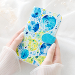 送料無料 "Bluedrop" 手帳型スマートフォンケース