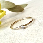 遺骨リング💍〜14KGF ゴールド×高品質ジルコニアAAA〜 スリムタイプ メモリアルリング  手元供養 小さなお墓 ペットアクセサリー うちの子 仏壇 分骨 カプセル