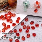 【brsr4052acrc】【20pcs】【9ｍｍ×7ｍｍ】ドロップビーズ　オリジナル♪手染めビーズ