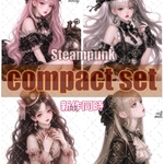 【第46弾Steampunk】compact set / 25種類各3枚 / cotton melody / 人物ステッカー / 装飾ステッカー / スチームパンク 【新作同時販売】