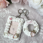 《2点set販売♡》ショートケーキ|トレカ・缶バッチケースキーホルダー大人可愛いPink