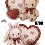 🍓original sticker « no.U798 »     //     人物ステッカー オリジナルステッカー オリジナル人物ステッカー ステッカー cotton melody