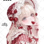 🍓original sticker « no.8690 »     //     人物ステッカー オリジナルステッカー オリジナル人物ステッカー ステッカー cotton melody