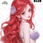 original sticker « no.8728 »     //     人物ステッカー オリジナルステッカー オリジナル人物ステッカー ステッカー cotton melody