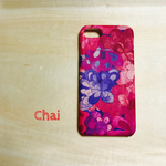 No.168 再入荷 受注製作 リバティ  エメラルドベイ レッド iPhoneケース