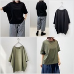 ◆ カーキ・黒2点セットで2,000円OFF ◆ リラックスフィットカットソー【即納】
