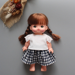 メルちゃん服　no.210 ブラウス　スカート　レミン　ソラン