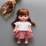 メルちゃん服　no.209 ブラウス　スカート　レミン　ソラン