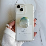 🐬💭ྀི beansスマホグリップ/スマホスタンド/レジン/MagSafe/マグセーフグリップ