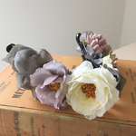 お花のバナナクリップ