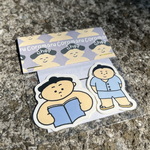 フレークシール:お相撲さん④📖