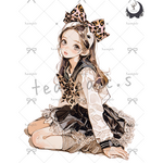 【X49】teatea.オリジナル 人物ステッカー