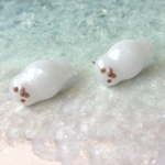 あざらし　アザラシ🦭ぶら下がりピアスヾ(๑╹◡╹)ﾉ"♡ ☆☆アレルギー対応致します☆☆