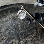 クリアな切子風かんざし 和装・メンズにも！