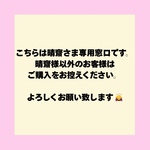 晴齋さま専用窓口
