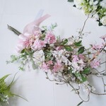 satton428様専用◆桜さくら&ローズのクラッチブーケ＊アームブーケ◆