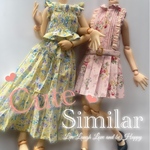5/10 入荷　 ¥2,350 仲良しコーデセット 22cmドール服　