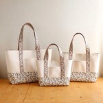 ★Y様オーダー品★【S・M・Lサイズ】リバティ デイリートートバッグ Moon moth（ムーン・モス）