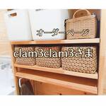 clam3clam3さま　オーダーページ　花結び収納かご