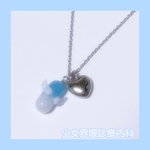 天使界隈 てんしのお薬カプセル ネックレス サブカル 病みかわ メンヘラ 水色