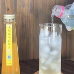 浜松産レモンと静岡県産はちみつの飲むお酢シロップ　無添加