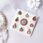 【jewelry porch】バイカラージュエリーミニポーチ｜携帯用 アクセサリーケース　ギフトにも♡