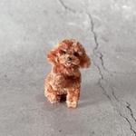 モールアート＊犬＊トイプードル＊お手