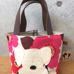本革持ち手のminiシュナトートbag