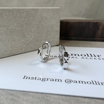 【つけっぱなし OK / S925】カット入りフープピアス/シルバー シルバー925ピアス つけっぱなしピアス シンプルフープピアス ワンタッチピアス キャッチレスピアス フープピアス