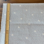 サイズ注意 刺繍イブル グレーマーガレット はさまりクッション