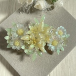 大きめバレッタ「気取らぬ美〜early summer bouquet」　送料無料