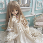 1/4サイズ クラシカルドレス　クリーム