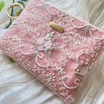 インド刺繍　ポーチ   インド刺繍リボン　旅行　セレモニー　オケージョン　プレゼント　ギフト　誕生日