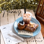 ミニチュアスイーツ　くるくるデニッシュとクロワッサンオザマンド
