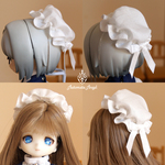 [受注製作]メイドキャップ-クラシカル-／オビツ11,ねんどろいど,10cm, 22cm, 27cm