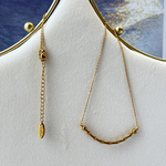 【new】 Bamboo charm necklace(サージカルステンレス)