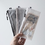 わずか25.0g【超軽量】撥水ポリエチレン / バイカラーロングウォレット