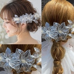 パール6点セット アメリカンフラワー ヘアアクセサリー