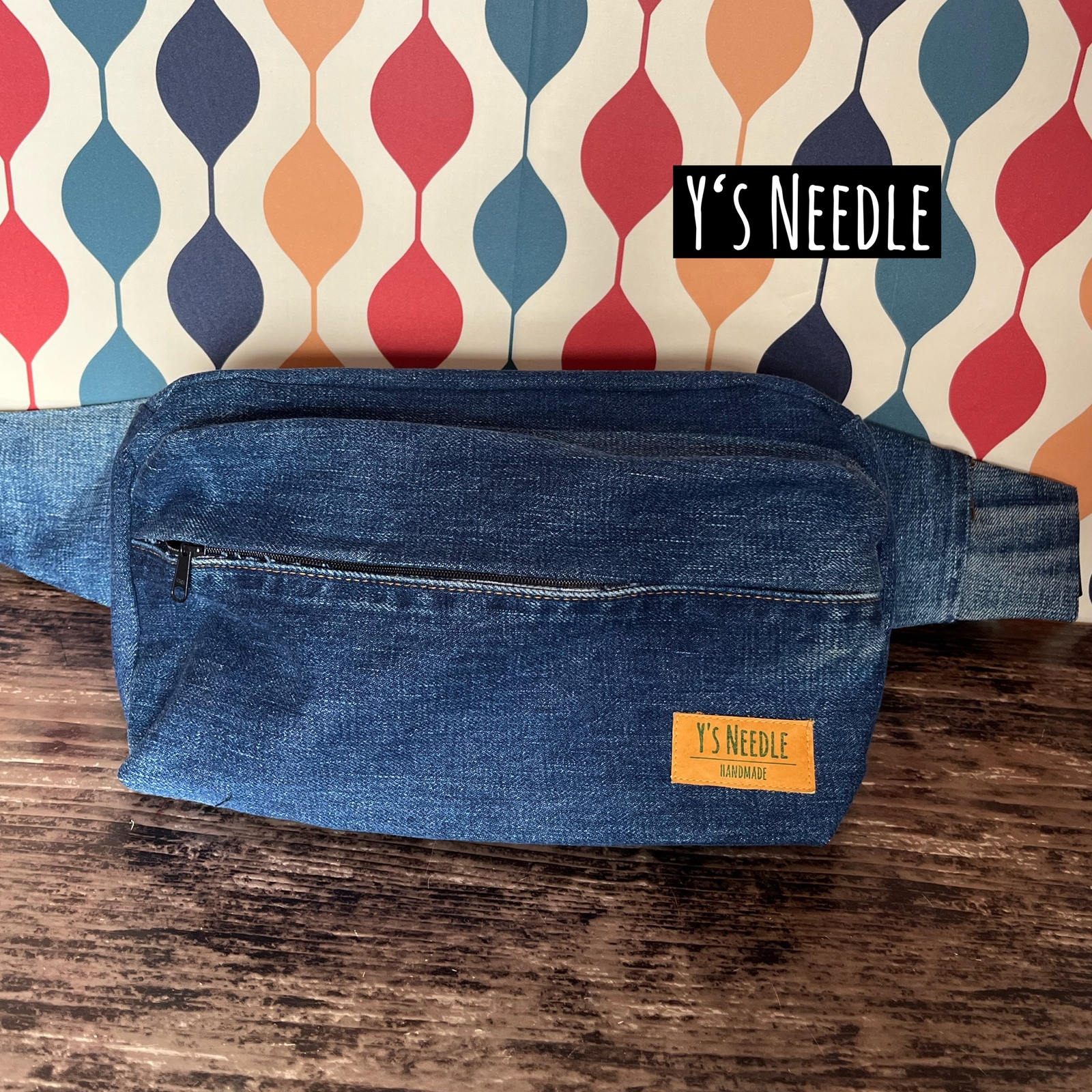 デニム ショルダーバッグ トートバッグ - Y's Needle handmede | minne