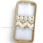 インド刺繍リボン.*  チュール 10cm単位     スマホインナーシート