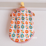 犬服 スマイルフラワータンク🌼サイズもたくさんあります！お揃いにもオススメです【送料無料】