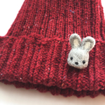 ＊羊毛フェルト＊ 灰色うさぎ